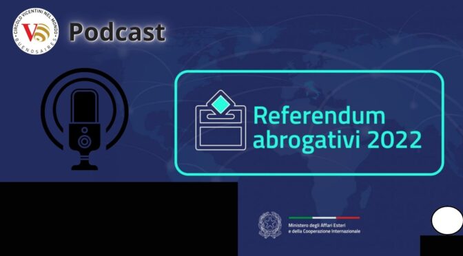 Podcast de Vicentini Buenos Aires Referendum Giustizia